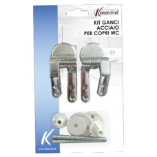 KIT INOX MONTAGGIO COPRIWC (6pz)